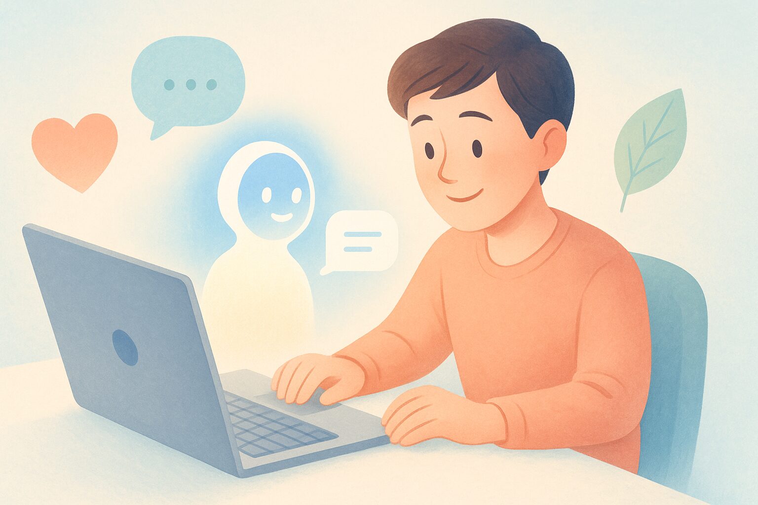 はじめてでも安心！対話型AIメンタルヘルスのやさしい活用法
