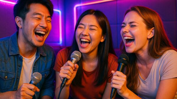 カラオケで思い切り歌う曲で発散