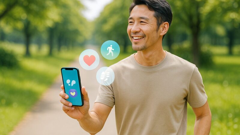 無料で始めるiPhoneのヘルスケアアプリで健康管理