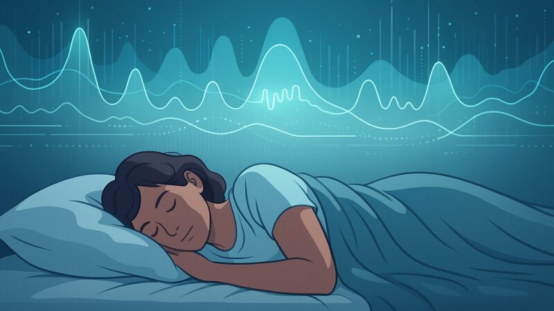理想のヘルスケア睡眠グラフの基本