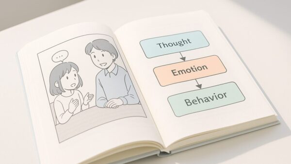 不安改善に役立つ図解とマンガの入門書