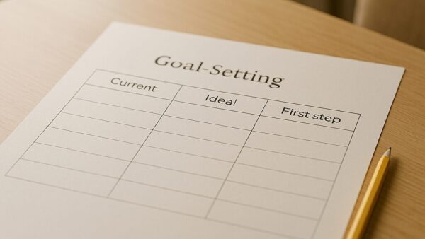 なりたい自分の目標設定ワークシート