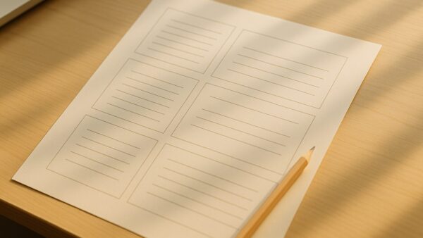 自己分析テンプレート(ダウンロード用の雛形例)